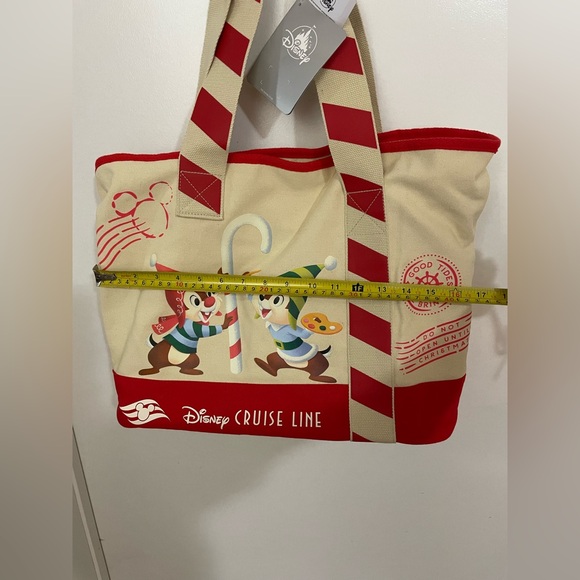 Disney Holiday Chip 'n Dale Holiday Exclusive Tote Bag - Picture 8 of 10